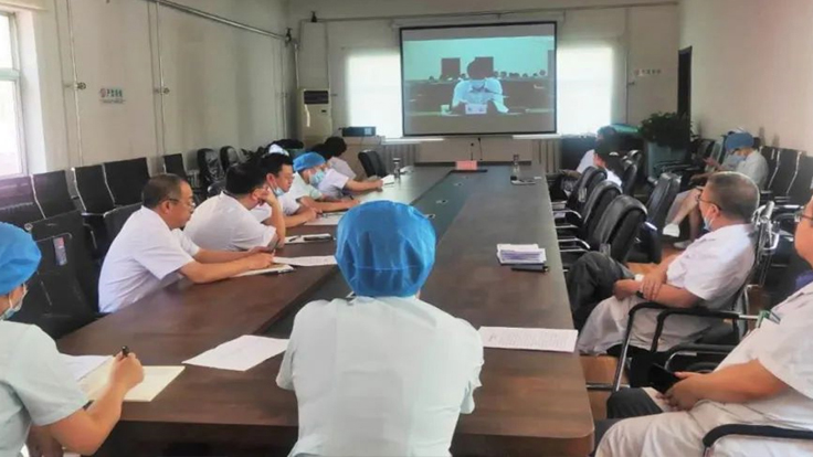 秀人网
开展“全省应对秋冬季新冠肺炎疫情医疗救治工作部署和培训会议”的学习